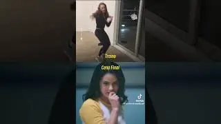 Riverdale dance-off practice vs. final (Camila Mendes & Madelaine Petsch)