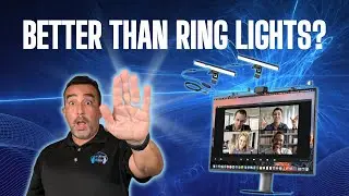 Zoom Lighting Issues? HumanCentric's Conference Lighting - Webcam Light:  Bye Bye Ring Lights!