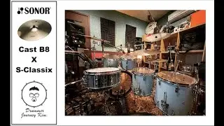 [소노의 21만원짜리 심벌세트 사운드 샘플]SONOR CAST B8 Cymbal set  X S-Classix Sound Sample