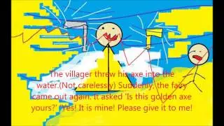 (超級幼稚影片) CRINGE WARNING! THE FAIRY AND THE GOLDEN AXE (MUST LOOK AT DESCRIPTION!!!)