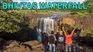 bhivtas waterfall | Crested Serpent Eagle | Kashmir in Nashik | Nashik Vlogs #nusta_dhurr