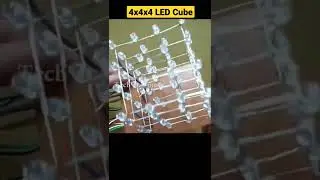 LED Cube 4x4x4 