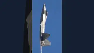 【ラプターさん！F-22デモチーム 三沢基地 予習3！】目の前でコブラもどきからJ-Turn！急激な機動や低速での機動も凄いぞ！