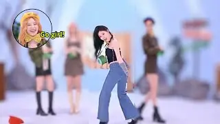 Chaeryeong dancing to MANIAC by VIVIZ