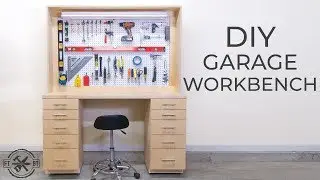 DIY Garage Shop Workbench | How to Build