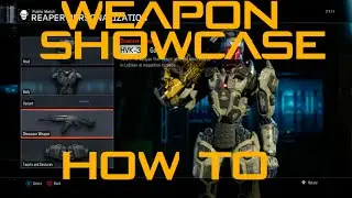 How To Change Your Weapon Showcase For Specialists!