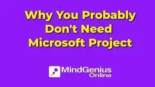 Why You Probably Don't Need Microsoft Project for Your Project Management