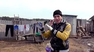 УБОРКА ПЕРЕД БУРЕЙ. ИЗ ГОРОДА В ДЕРЕВНЮ ЛАЙФ видео №2
