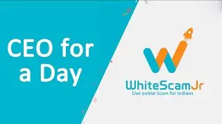 WhiteHatJr CEO for a day but its an honest Student