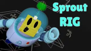 Sprout MAYA Rig - Animation, Rig // Brawl Stars
