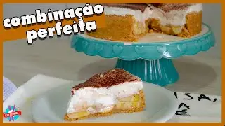 BANOFFEE PIE  - TORTA DE BANANA COM DOCE DE LEITE