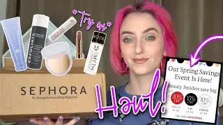 SEPHORA SPRING SAVINGS EVENT *mini* HAUL || Some restocks and a few newbies!