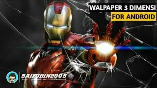 CARA PASANG WELPAPER 3D  | tutorial PIXELLAB