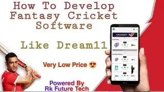 How To Develop Fantasy App Like Dream11 || Very Low Price || Fantasy Cricket Application.