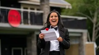 Madeleine Sami being Dux Ludorum on Taskmaster