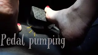 Pedal Pumping with shoes and barefoot - Chaussés et pieds nus