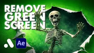 How to Remove a Green Screen in After Effects (No plugins)