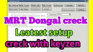 MRT Dongle 2.60 Full Installation Free Use 100% Working|MRT dongal leatest Setup download