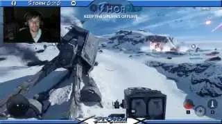Star Wars Battlefront - 28 Kills 7 Deaths Win HEADSHOT 1080p