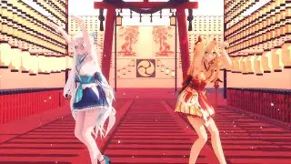 [MMD] Luzintear&Nora - Apple Fireworks and Sea of Soda 林檎花火とソーダの海