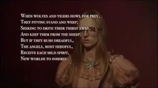 Florence Welch reading Night (poem by William Blake) - Gucci - Spring Summer 2017 Show