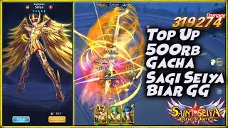 Test SAGI SEIYA!! TOP UP 500rb Demi GACHA SAGI SEIYA ke B7 🔥 Saint Seiya Legend of Justice