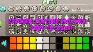 Cryogen texture pack mix (PORTED TO 2.208) BEST PUBLIC MIX FOR HIGH AND MEDIUM