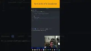 Use of for in and for Of loop in JavaScript