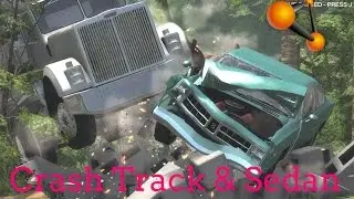 BeamNG.Drive Mod : Wall block Crash Test