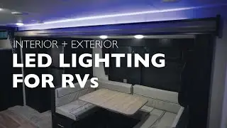Converting and Upgrading Your RV Lighting with LED Lights