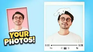 Simple Photo Ko Creative Photo Banaye, Picsart Sticker Photo Editing | Skay Studios