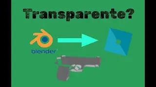 Porque objetos ficam com partes transparentes quando exporto da BLENDER pro ROBLOX STUDIO?