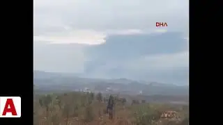 Terör örgütü YPG hedefleri savaş uçakları tarafından böyle imha edildi
