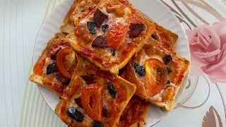 5 DAKİKADA EKMEK  PİZZA TARİFİ 🍕 BU TARİFİ MUTLAKA DENEYİN!💯
