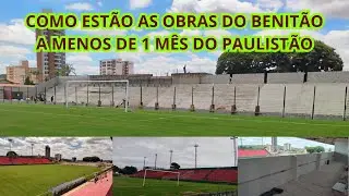 OBRAS BENITÃO: ÚLTIMAS ATUALIZAÇÕES DA OBRA DA CASA DO VELO CLUBE NO PAULISTÃO 2025