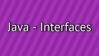 Java Interfaces