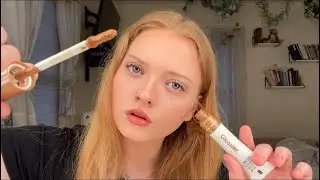 Frantically doing your makeup for a date ~ ASMR ~ using glossier (Role-play) ✨