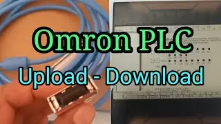 Omron PLC Program Upload And Download.  