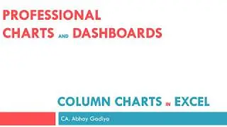 Customizing simple column chart in Excel to show category sales data