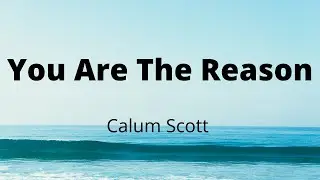 Calum Scott - You Are The Reason (Lyrics) "I'd climb every mountain" [Tiktok Song]