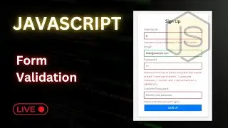 JavaScript: Custom Form Validation Like a Pro – No Default Errors!