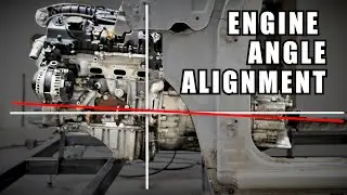 Lining Up the Engine with the Chassis