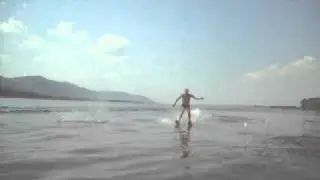 Водные лыжи, удачный сход. water ski
