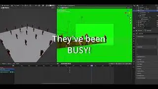 Copy Me - Behind The Scenes Music Video in Blender: Clone rehearsal