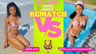Bacardi Dance Battle REMATCH: Tyla WW vs Omphemetse Boitumelo | Amapiano #dancevideo