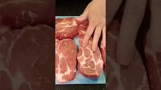 Готовим свиные стейки у меня на канале