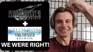 Final Fantasy 7 REBIRTH and Crisis Core REUNION :: Trailer Reaction