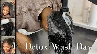 Detox Wash Day | Done with Braids! | Niara Alexis
