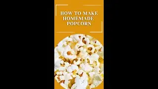 Homemade Popcorn Recipe Without a Machine | Popcorn In Saucepan