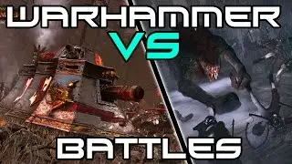 Total War Warhammer Battles - Steam Tanks vs Varghulfs!